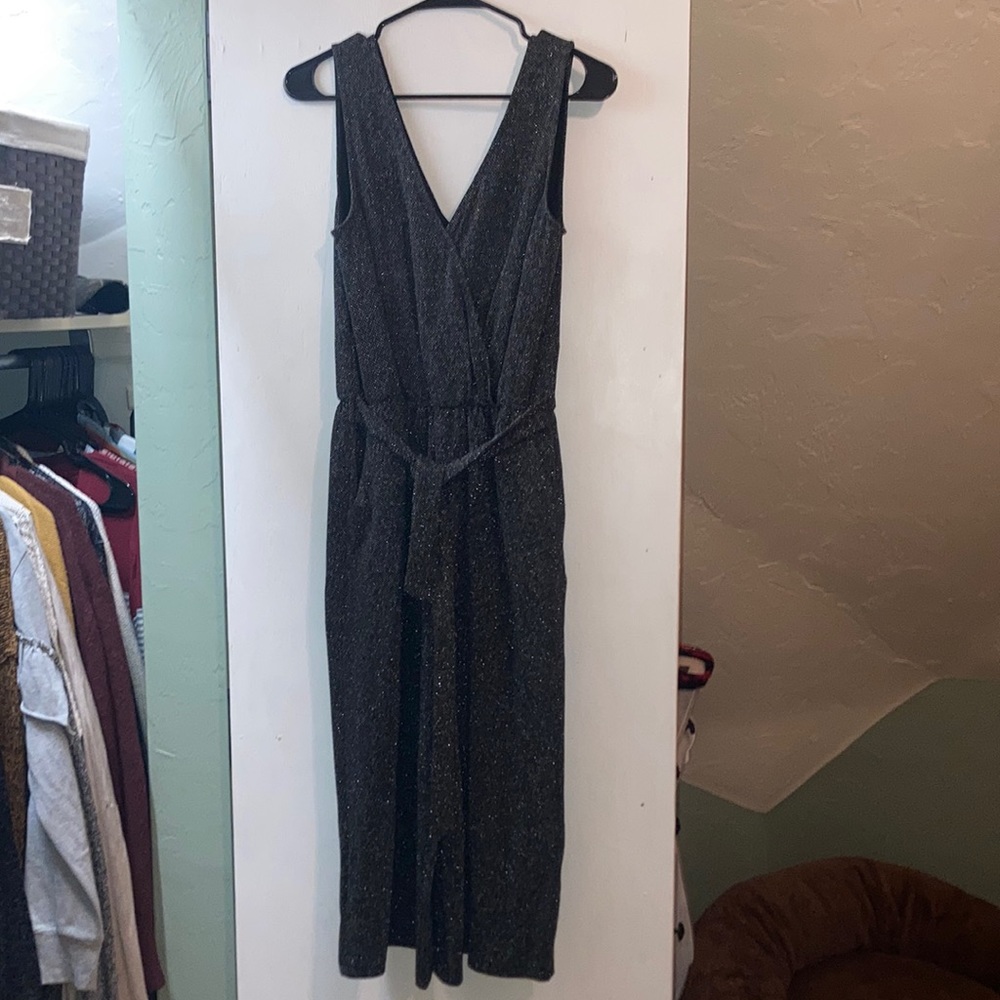 Black Sparkle Jumpsuit